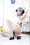 [Cosplay] 洛璃LoLiSAMA 碧蓝航线 柴郡同人内衣 [66P-764MB]