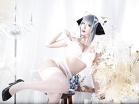 [Cosplay] 洛璃LoLiSAMA 碧蓝航线 柴郡同人内衣 [66P-764MB]