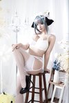 [Cosplay] 洛璃LoLiSAMA 碧蓝航线 柴郡同人内衣 [66P-764MB]