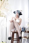 [Cosplay] 洛璃LoLiSAMA 碧蓝航线 柴郡同人内衣 [66P-764MB]