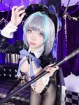 [Cosplay] 矢量鱼 柴郡魔术师 [39P-443MB]