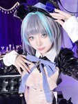 [Cosplay] 矢量鱼 柴郡魔术师 [39P-443MB]