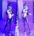 [Cosplay] 矢量鱼 柴郡魔术师 [39P-443MB]