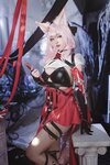 [Cosplay] 宮本桜 明日方舟 鸿雪 [18P-215MB]