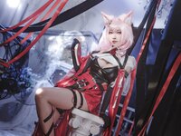 [Cosplay] 宮本桜 明日方舟 鸿雪 [18P-215MB]