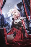 [Cosplay] 宮本桜 明日方舟 鸿雪 [18P-215MB]