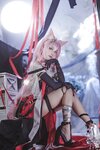 [Cosplay] 宮本桜 明日方舟 鸿雪 [18P-215MB]