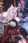 [Cosplay] 宮本桜 明日方舟 鸿雪 [18P-215MB]