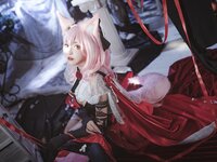 [Cosplay] 宮本桜 明日方舟 鸿雪 [18P-215MB]