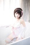 [Cosplay] 宮本桜 加藤惠浴室 [25P-255MB]