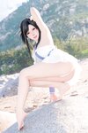 [Cosplay] Yiko湿润兔 2025泳装限定作 海边假日 蒂法 [80P-2.15GB]