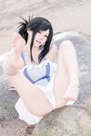 [Cosplay] Yiko湿润兔 2025泳装限定作 海边假日 蒂法 [80P-2.15GB]