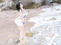 [Cosplay] Yiko湿润兔 2025泳装限定作 海边假日 蒂法 [80P-2.15GB]