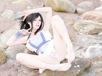[Cosplay] Yiko湿润兔 2025泳装限定作 海边假日 蒂法 [80P-2.15GB]