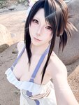 [Cosplay] Yiko湿润兔 2025泳装限定作 海边假日 蒂法 [80P-2.15GB]