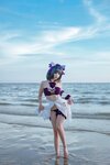 [Cosplay] 二佐Nisa 碧蓝航线 柴郡泳装 [30P-291MB]