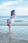 [Cosplay] 二佐Nisa 碧蓝航线 柴郡泳装 [30P-291MB]