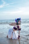 [Cosplay] 二佐Nisa 碧蓝航线 柴郡泳装 [30P-291MB]