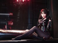 [Cosplay] 轩萧学姐 黑丝通讯官 [60P-286MB]