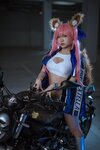 [Cosplay] 二佐Nisa FGO 玉藻前赛车娘 [29P-336MB]