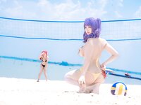 [Cosplay] 刺青Poi &隼隼子 沙滩排球 [40P-667MB]