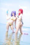 [Cosplay] 刺青Poi &隼隼子 沙滩排球 [40P-667MB]