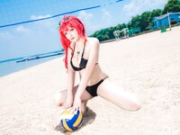 [Cosplay] 刺青Poi &隼隼子 沙滩排球 [40P-667MB]