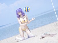 [Cosplay] 刺青Poi &隼隼子 沙滩排球 [40P-667MB]