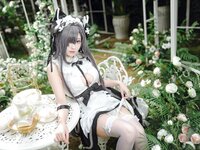 [Cosplay] 宮本桜 奥古斯特女仆装 [20P-252MB]