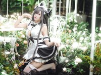 [Cosplay] 宮本桜 奥古斯特女仆装 [20P-252MB]