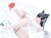 [Cosplay] Nyako喵子 爱宕婚纱 [62P-190MB]