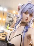 [Cosplay] 桜满三时 原神 甘雨魅魔