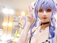 [Cosplay] 桜满三时 原神 甘雨魅魔