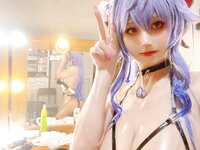 [Cosplay] 桜满三时 原神 甘雨魅魔