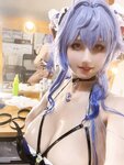 [Cosplay] 桜满三时 原神 甘雨魅魔