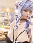 [Cosplay] 桜满三时 原神 甘雨魅魔