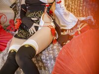 [Cosplay] 二佐Nisa 碧蓝航线 绫波 新岁之鬼神 [27P-573MB]