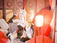 [Cosplay] 二佐Nisa 碧蓝航线 绫波 新岁之鬼神 [27P-573MB]