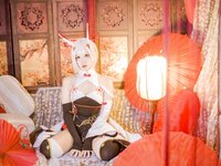 [Cosplay] 二佐Nisa 碧蓝航线 绫波 新岁之鬼神 [27P-573MB]