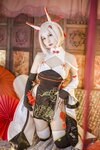 [Cosplay] 二佐Nisa 碧蓝航线 绫波 新岁之鬼神 [27P-573MB]