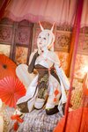 [Cosplay] 二佐Nisa 碧蓝航线 绫波 新岁之鬼神 [27P-573MB]
