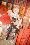 [Cosplay] 二佐Nisa 碧蓝航线 绫波 新岁之鬼神 [27P-573MB]