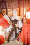 [Cosplay] 二佐Nisa 碧蓝航线 绫波 新岁之鬼神 [27P-573MB]