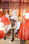 [Cosplay] 二佐Nisa 碧蓝航线 绫波 新岁之鬼神 [27P-573MB]