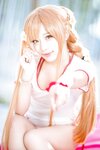 [Cosplay] 切切celia 亚丝娜泳装 [21P-191MB]