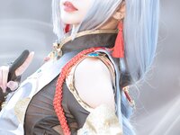 [Cosplay] 宮本桜 申鹤 [22P-283MB]