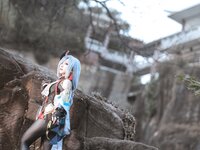 [Cosplay] 宮本桜 申鹤 [22P-283MB]