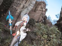 [Cosplay] 宮本桜 申鹤 [22P-283MB]