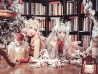 [Cosplay] 刺青Poi &Luisa_零纱 驯鹿与狼 [40P-583MB]