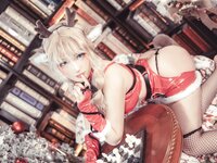 [Cosplay] 刺青Poi &Luisa_零纱 驯鹿与狼 [40P-583MB]